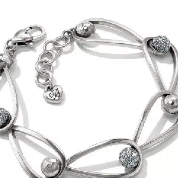 Brighton Chara Elipse Silver Articulated Bracelet - Picture 2 of 12